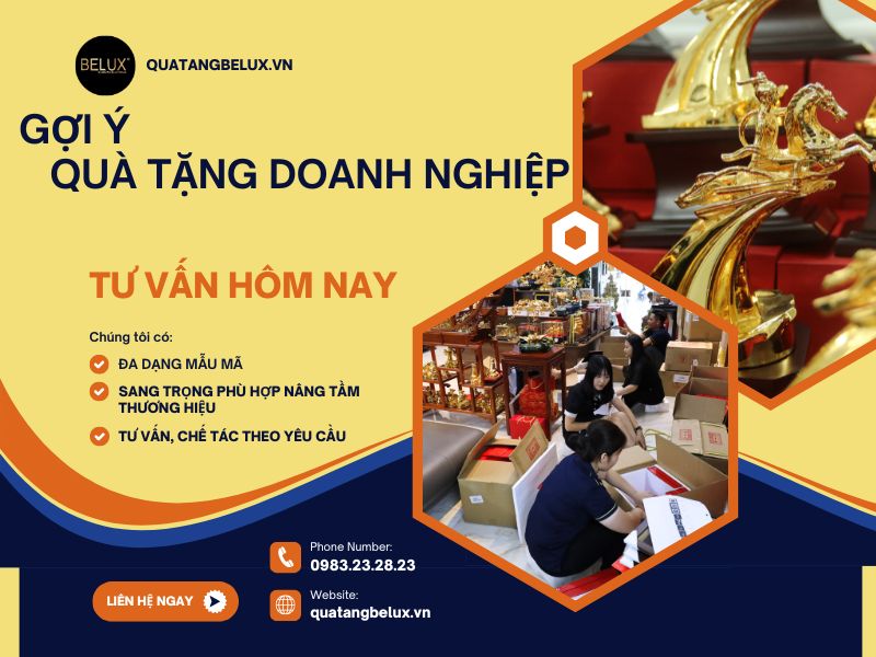 Gợi ý quà tặng doanh nghiệp sang trọng, tinh tế và dễ ghi điểm trong mọi mối quan hệ
